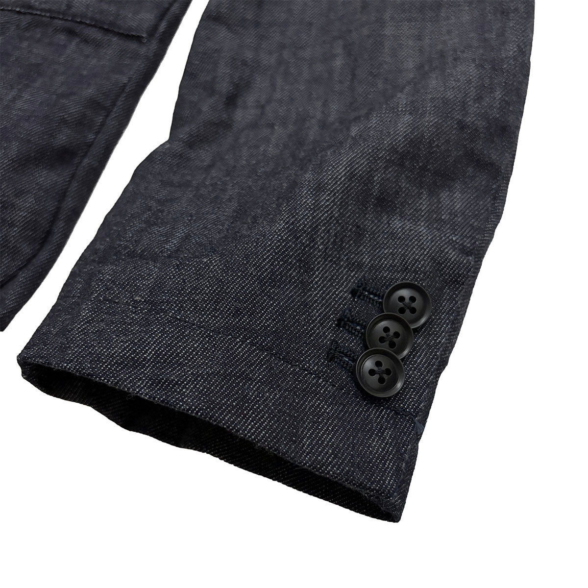 極美品 LEONARD デニムテーラードジャケット ラメ サイズ11*JD88 KAMIYA ジャケット テーラードジャケット Denim Biker Jacket メンズ