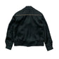 Western Plain Style Satin Jacket