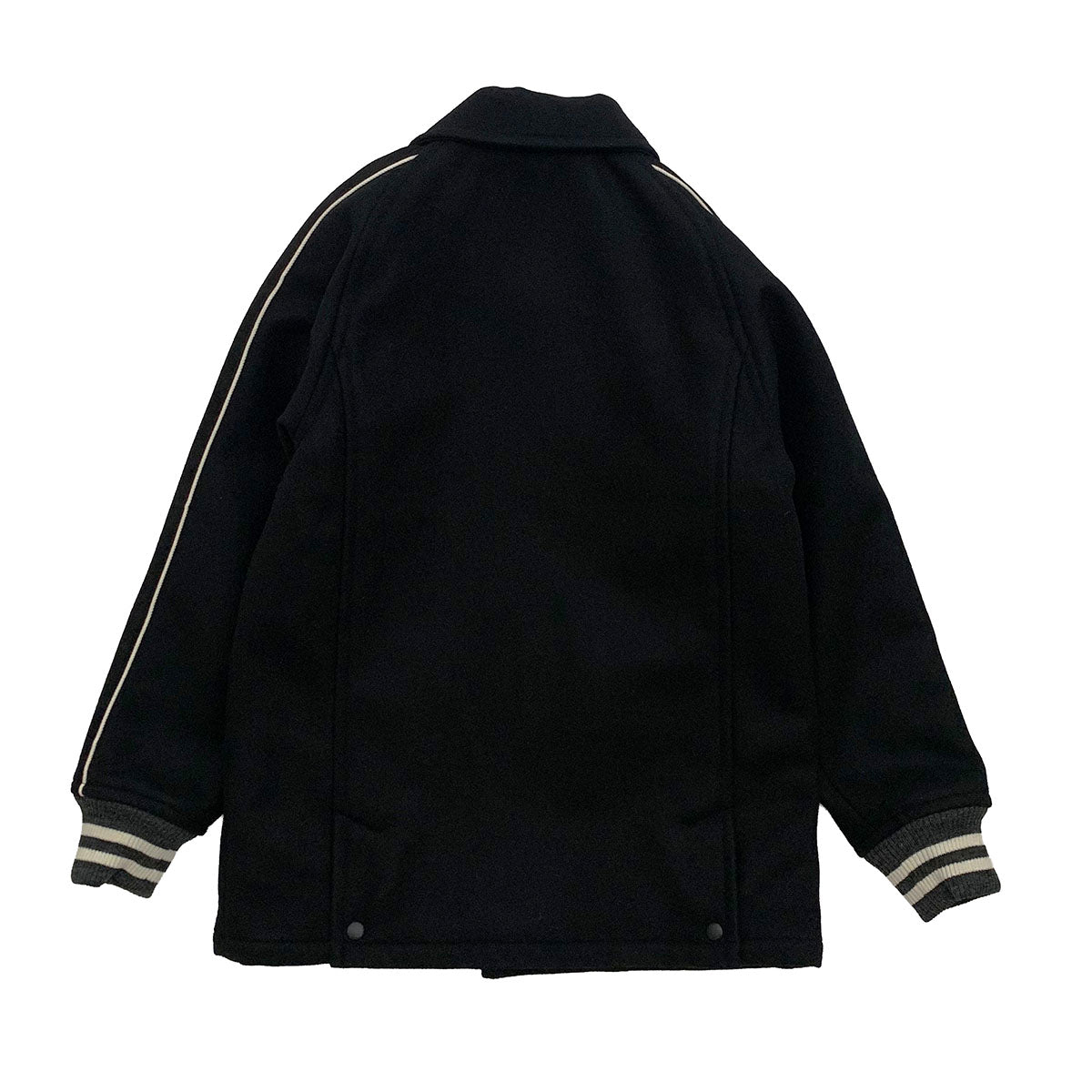 Solid Piping Car Coat
