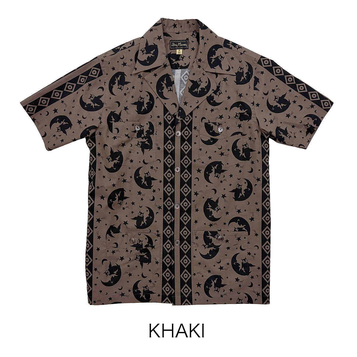 S/S Print Nep Cuba Shirt “OWL & MOON”