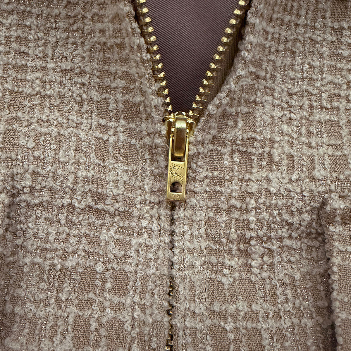 Gold Glitter 2flap Sport Jacket