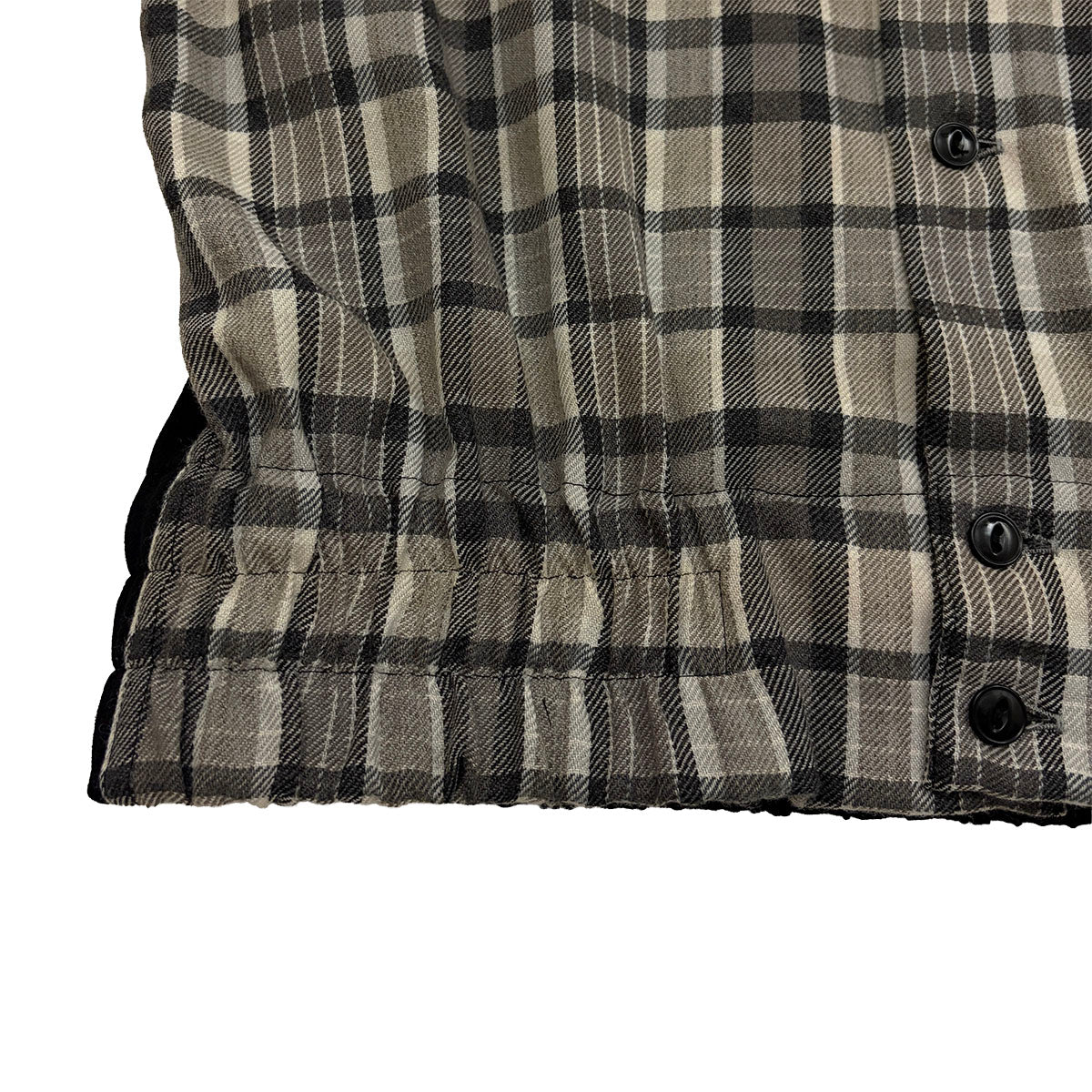 Wool 2tone Gaucho Shirt