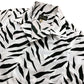 S/S Print Open Shirt“ZEBRA”