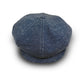 纯色结子贝雷帽