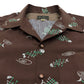 S/S Print Open Shirt “FISH BONE”