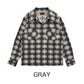 Cotton Print Open Shirt