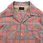 Windowpane Check 2 Flap Open Shirt