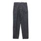 High Back Black Chambray Work Trousers 