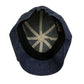 Navy Stitch Denim Casquette