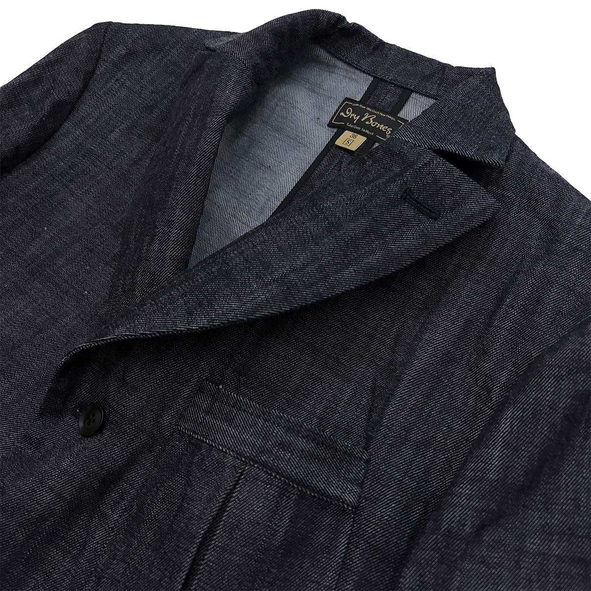 Denim Peaked lapel Jacket