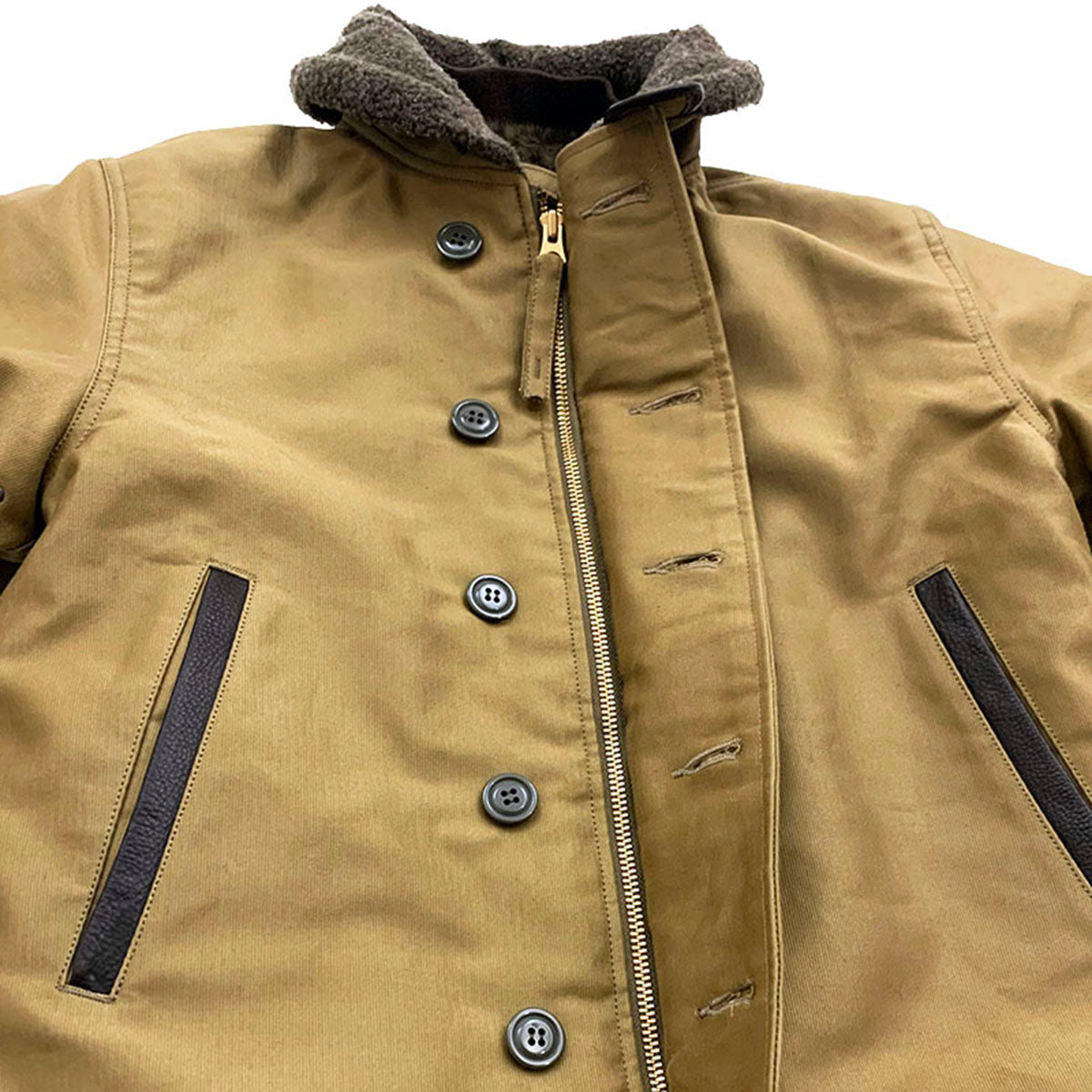 N-1 Leather Combination Jacket