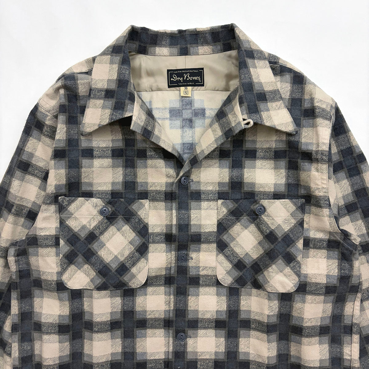 Cotton Print Open Shirt