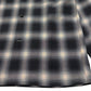 Ombre Check Open Shirt