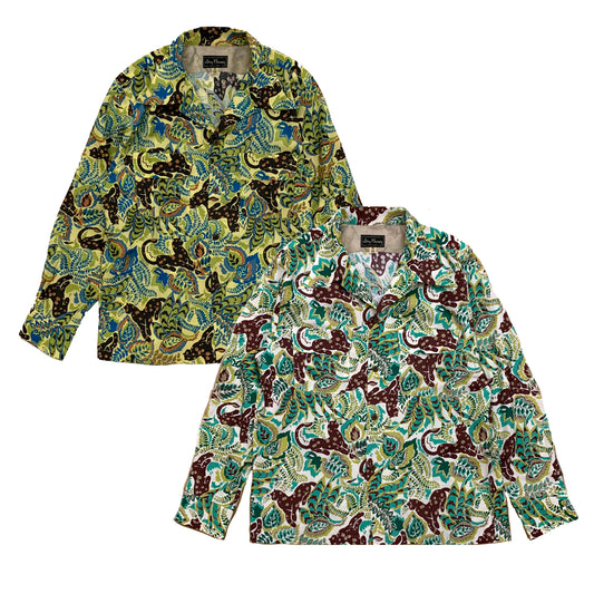 L/S Hawaiian Shirt “PANTHER”