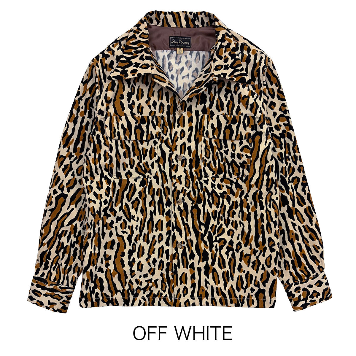 Print 2 Flap Open Shirt “VINCENT’S LEO”