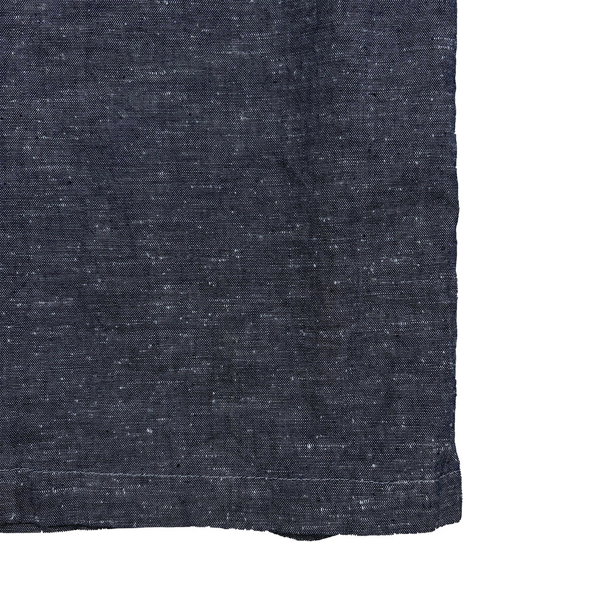 S/S Chambray Open Work Shirt