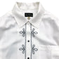 Waiting for production to increase: Embroidered Open Shirt “WESTERN”