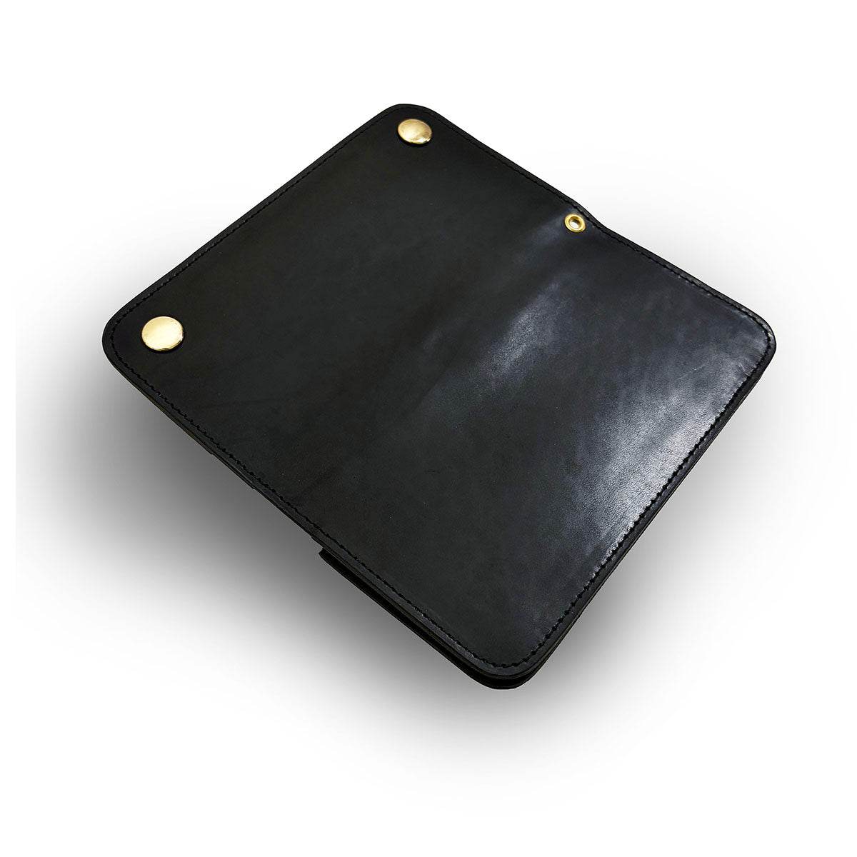 AT LAST＆CO.　Cordvan Tracker Wallet Timeworn Clothing』トラッカーウォレットコードバン財布ブラックAt