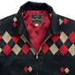 Border Argyle Gabardine Jacket