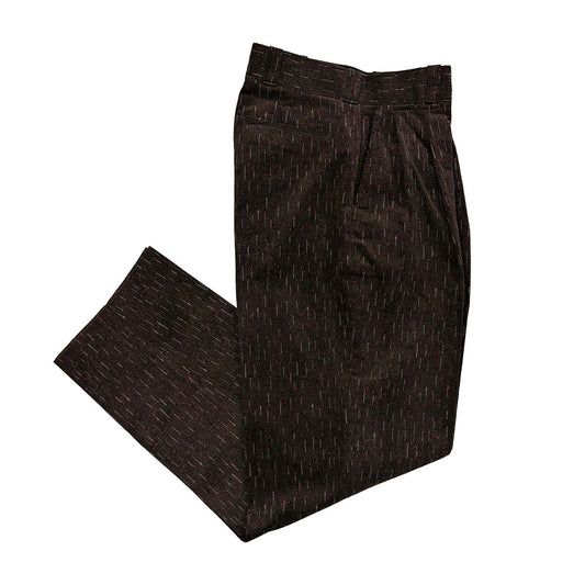 Print Corduroy 2Tack Work Trousers