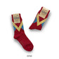 Irregular Argyle Socks