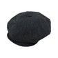 Black Chambray Casquette