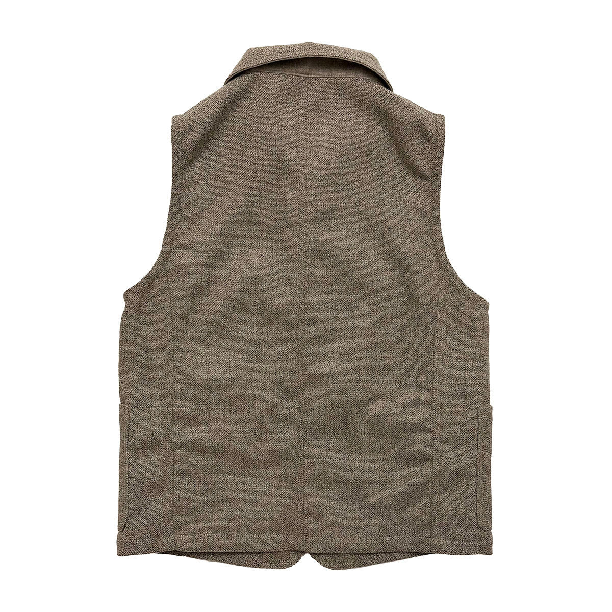 Tweed Shawl Collar Vest