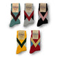 Irregular Argyle Socks