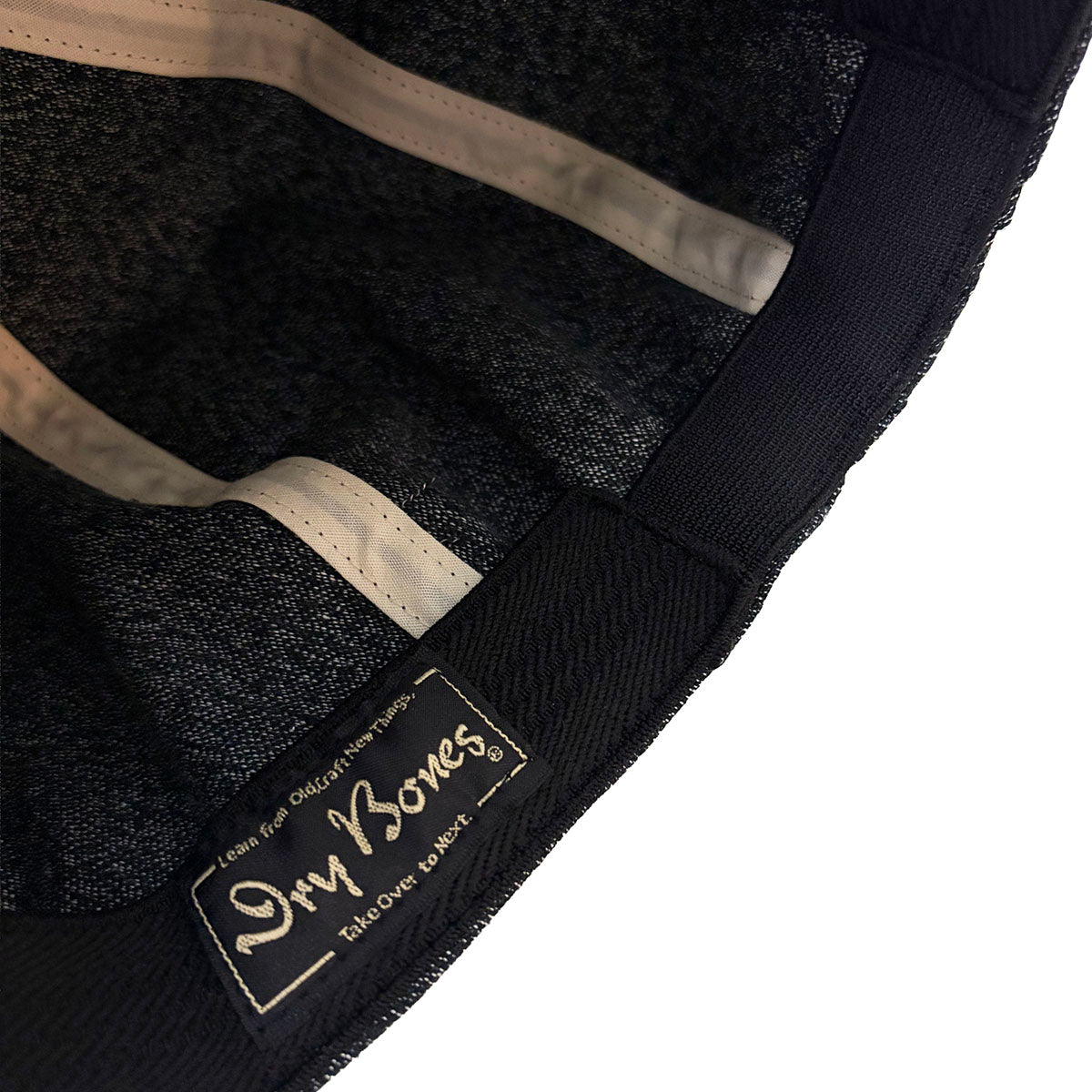 Black Chambray Casquette