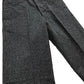 High Back Black Chambray Work Trousers