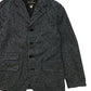 Black Chambray Jockey Jacket