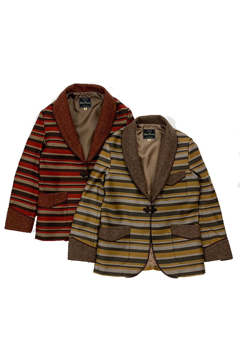 Border Smoking Jacket