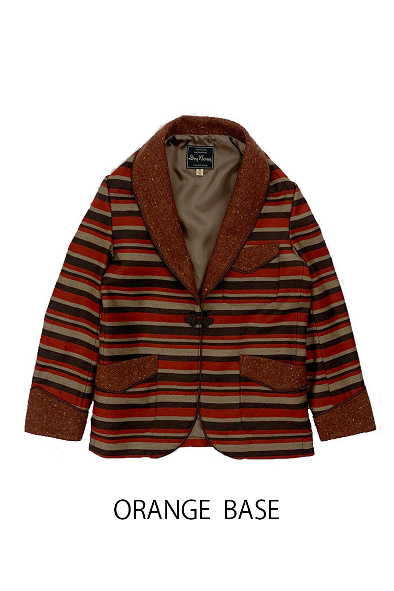 Border Smoking Jacket