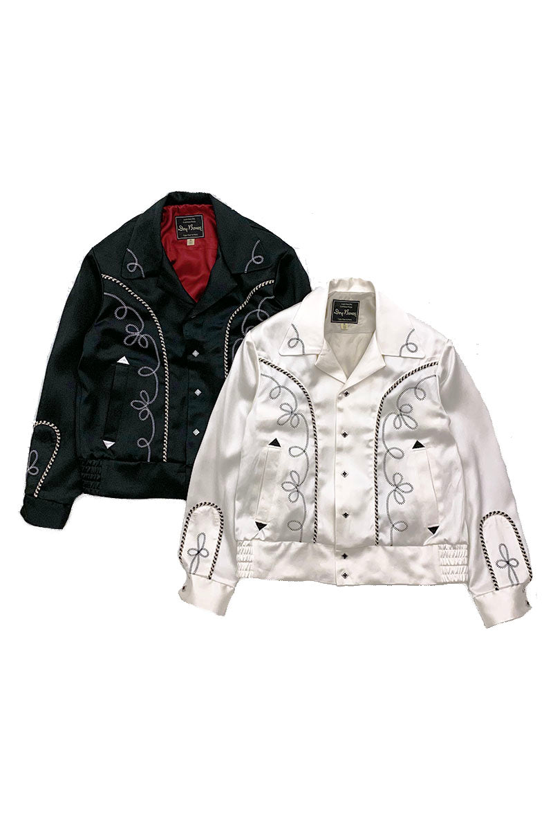 Western Style Satin Jacket