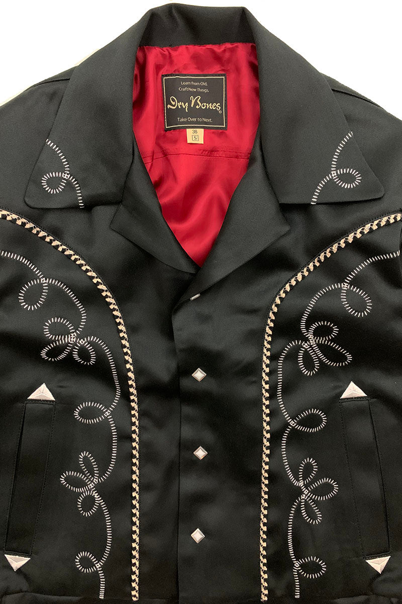 Western Style Satin Jacket