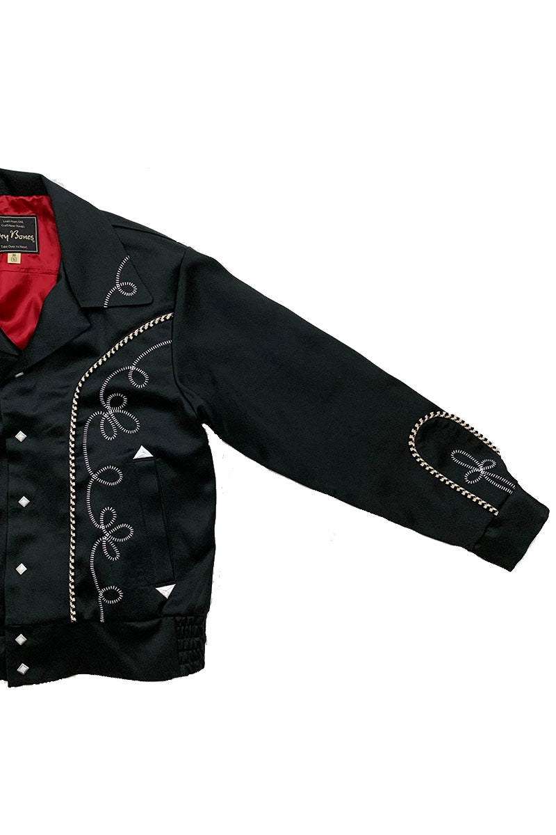 Western Style Satin Jacket