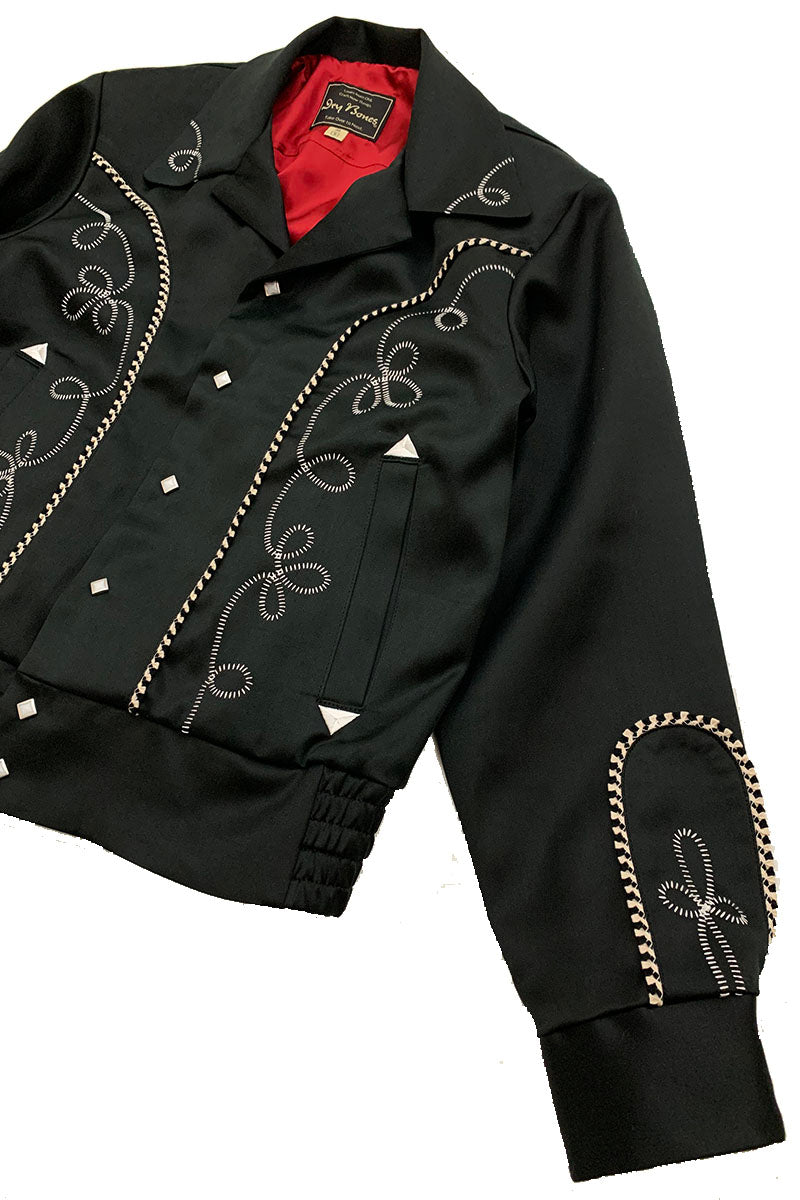 Western Style Satin Jacket