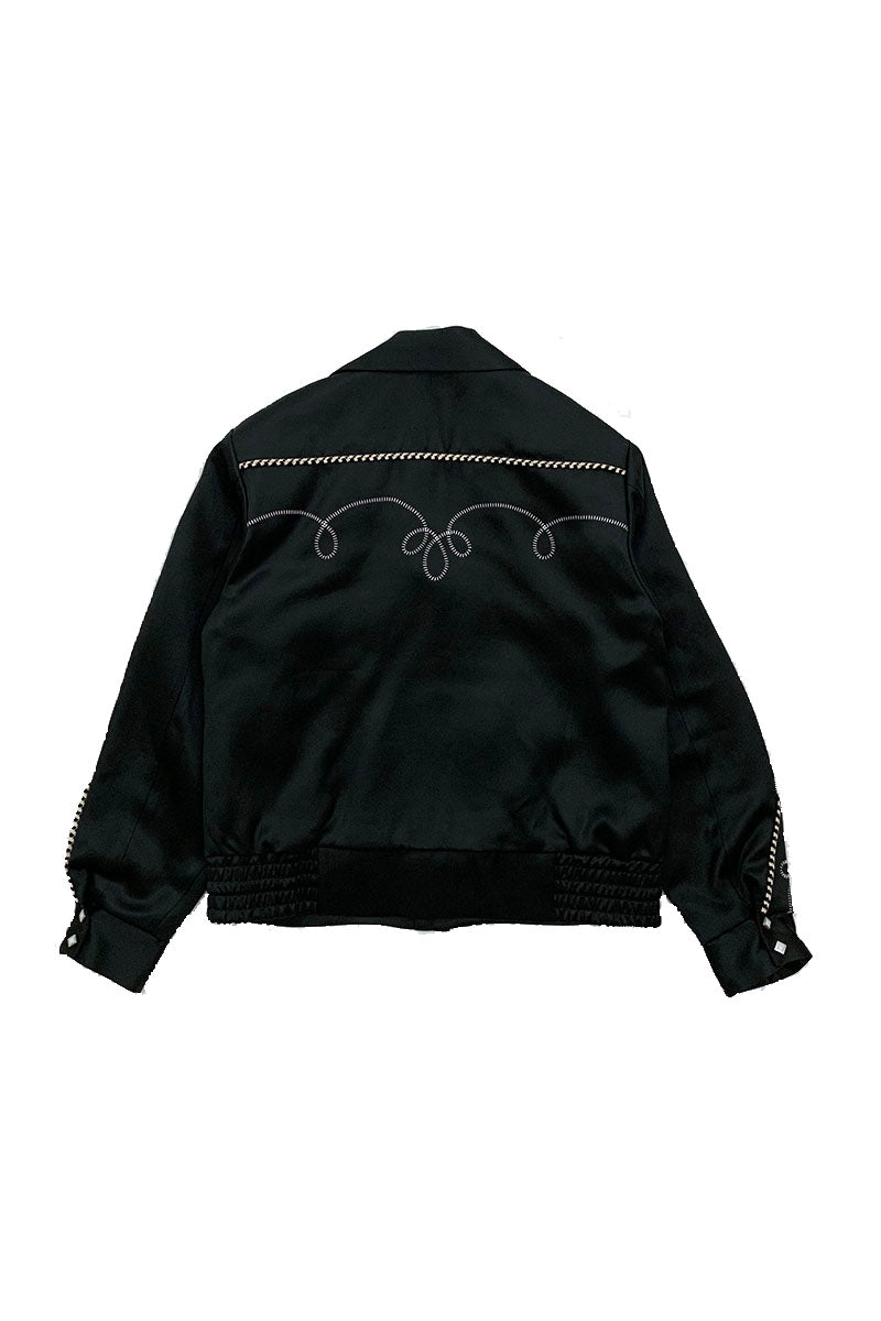 Western Style Satin Jacket