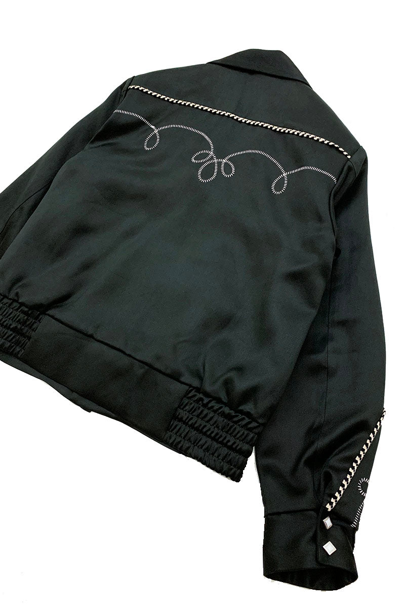 Western Style Satin Jacket