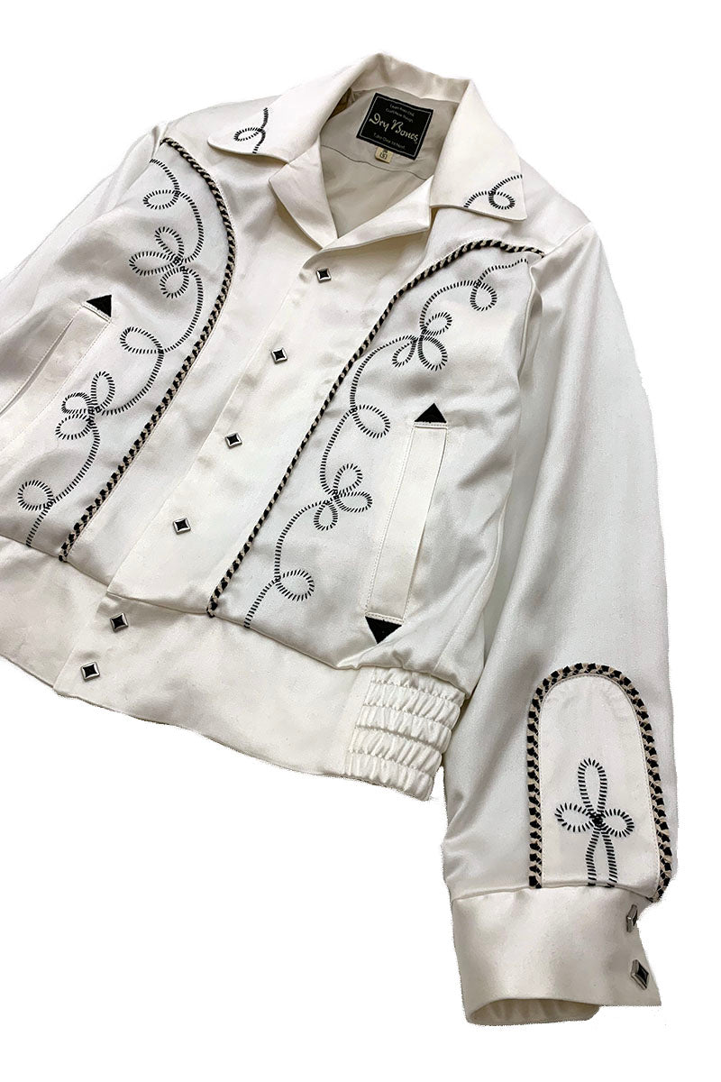 Western Style Satin Jacket