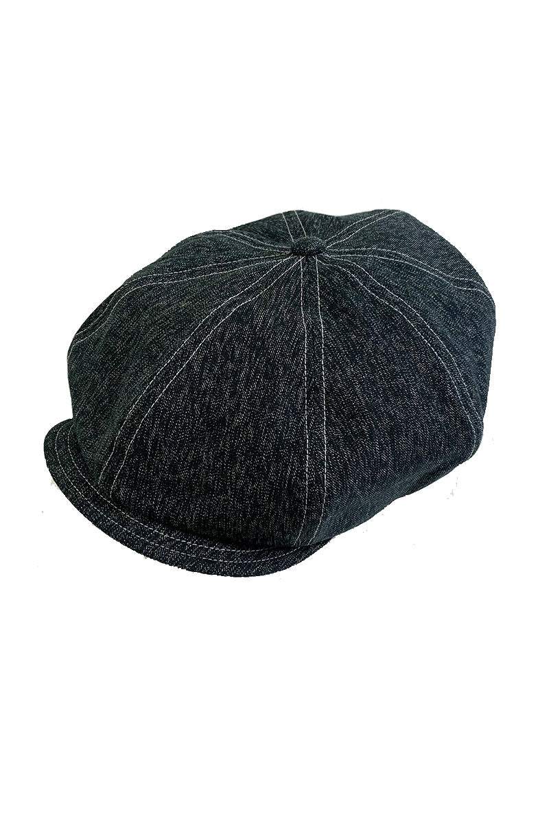 Black Chambray Casquette