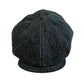 Black Chambray Casquette