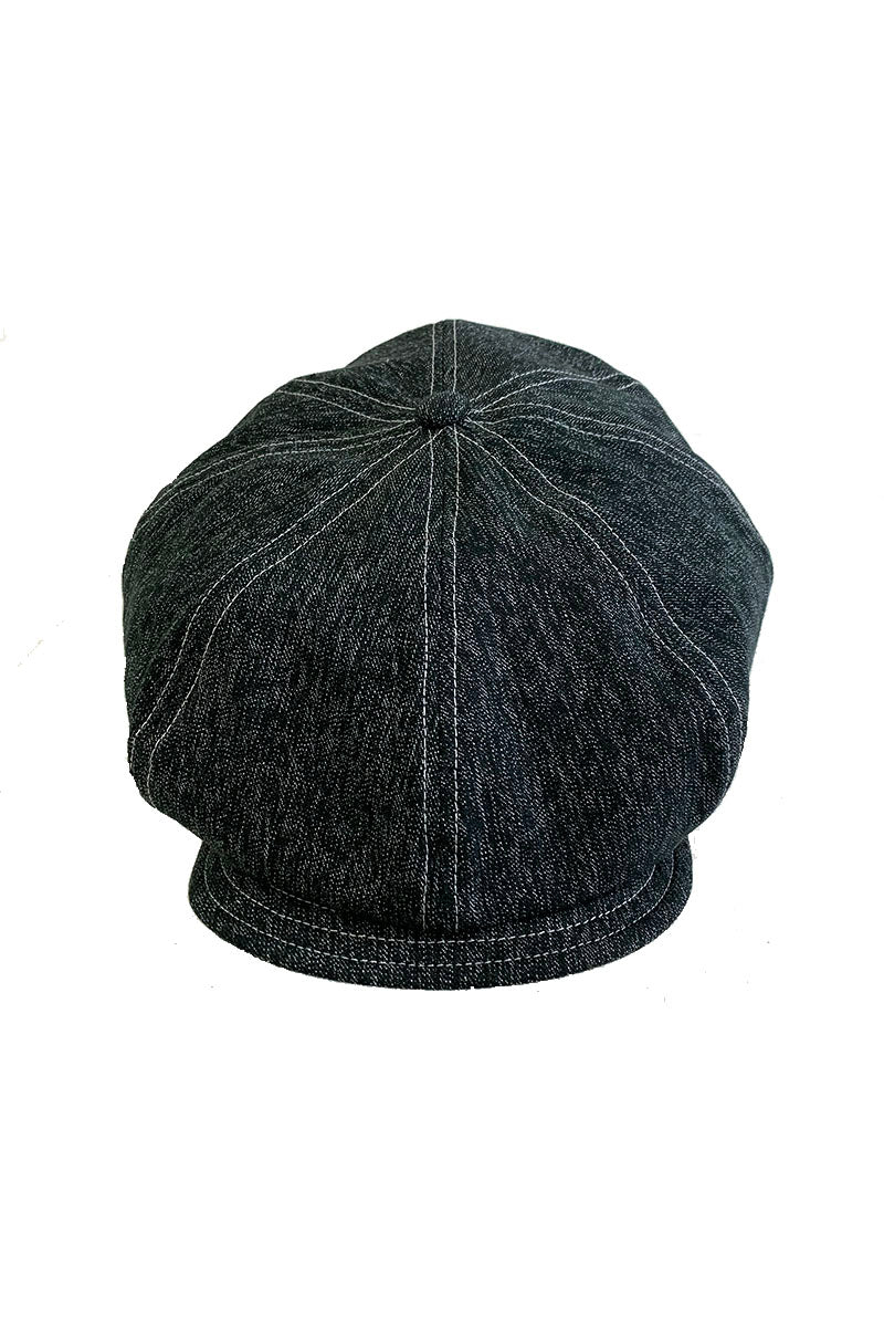 Black Chambray Casquette