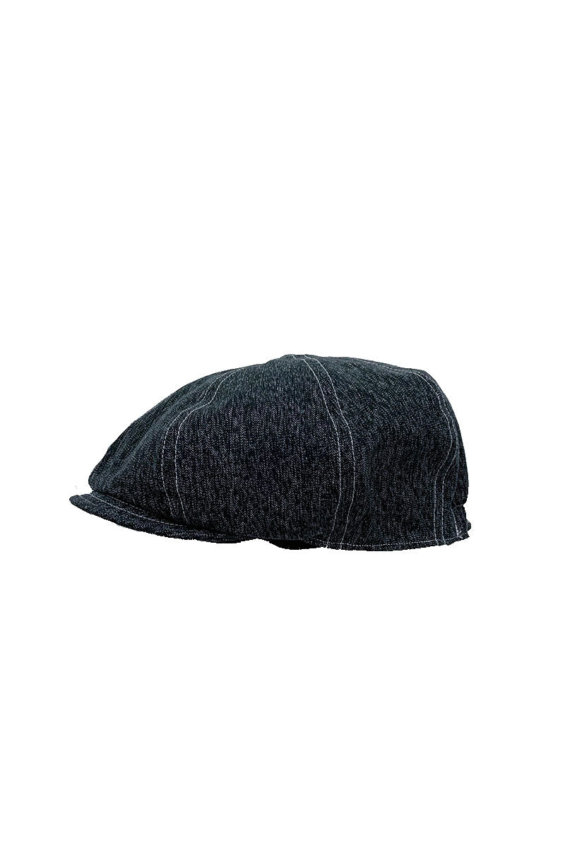 Black Chambray Casquette