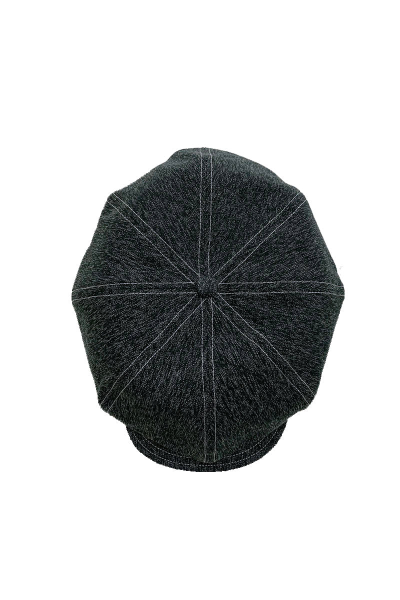 Black Chambray Casquette