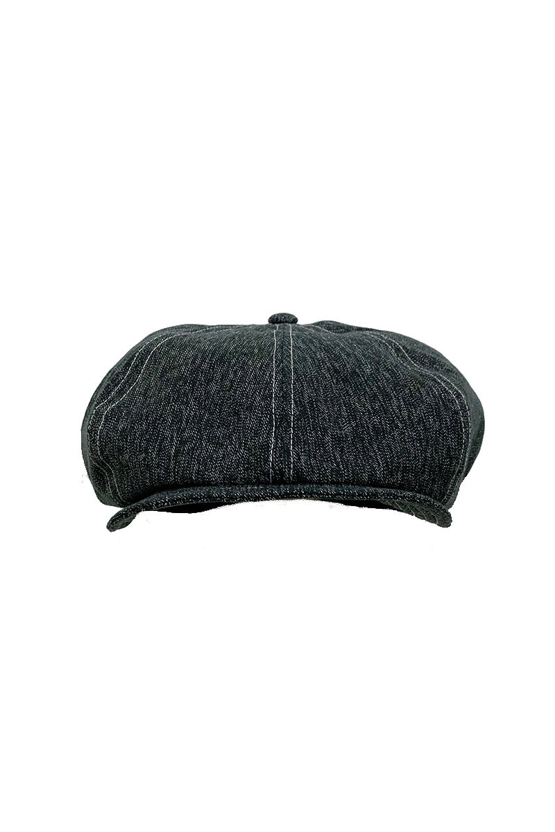 Black Chambray Casquette