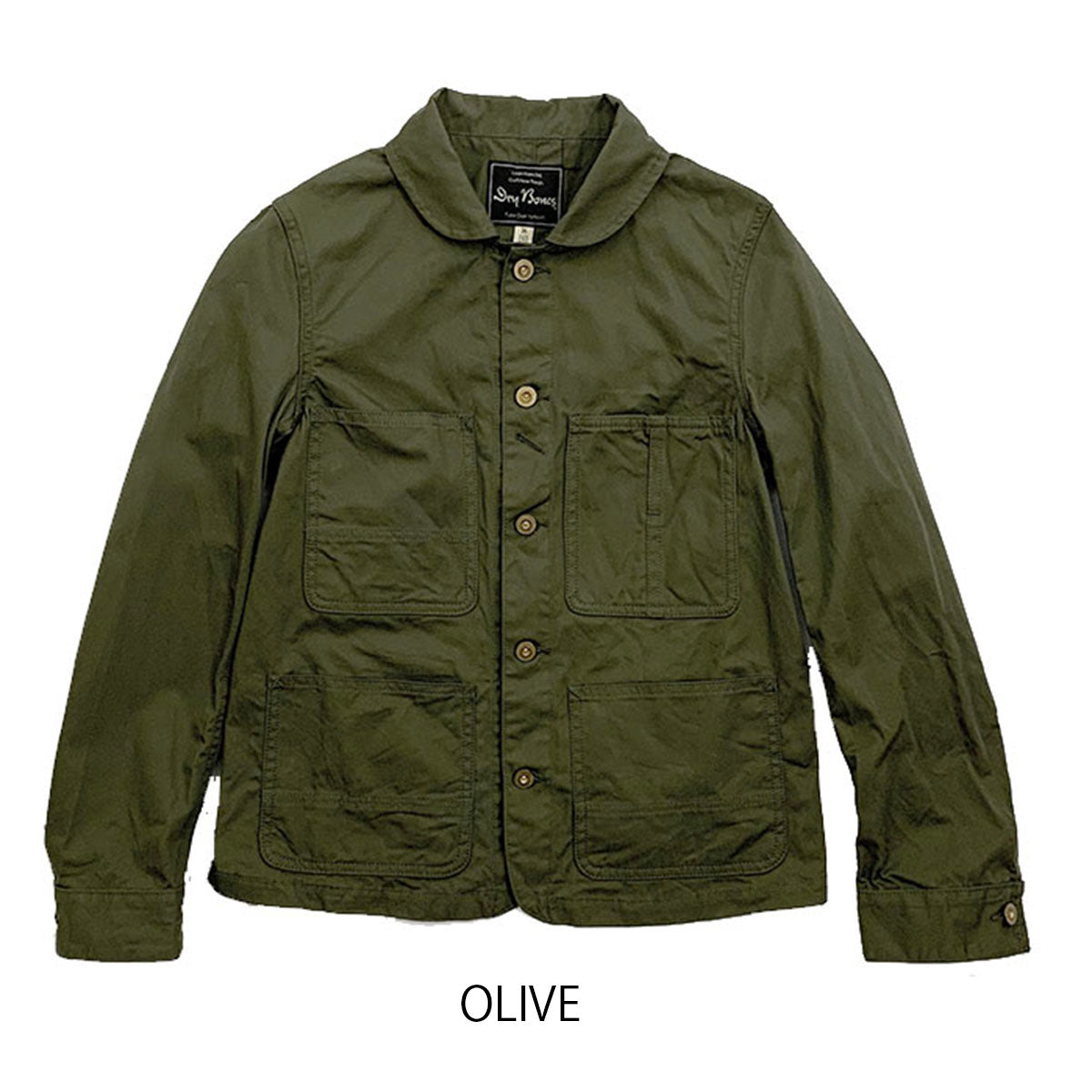 Round Collar Engineer Jacket