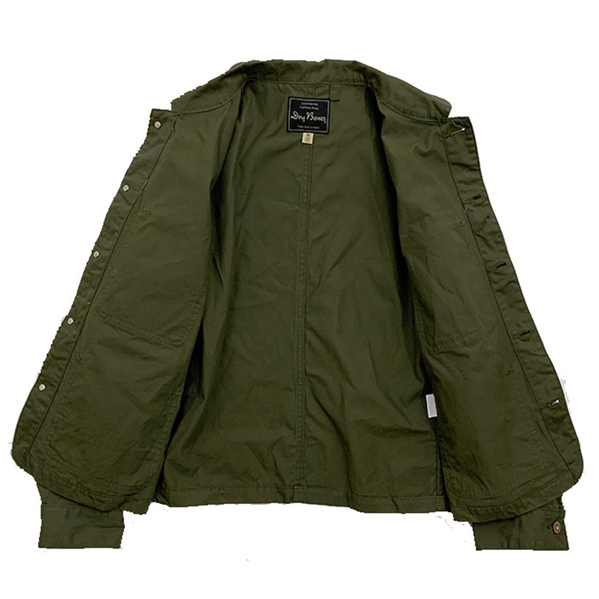 Round Collar Engineer Jacket