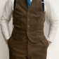 Corduroy Jockey Vest