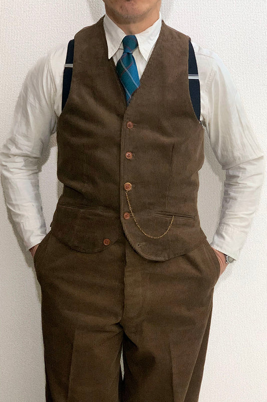 Corduroy Jockey Vest